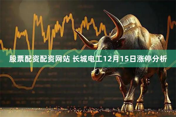 股票配资配资网站 长城电工12月15日涨停分析