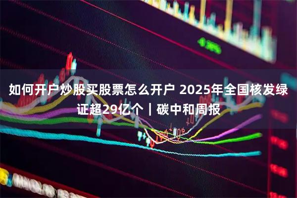 如何开户炒股买股票怎么开户 2025年全国核发绿证超29亿个｜碳中和周报